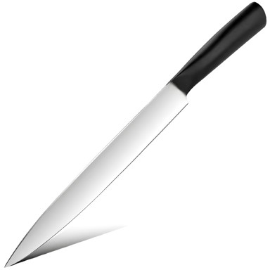 Kuhinjski nož Me-35098 Slicing Kp35098, crni