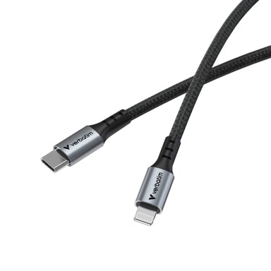 VERBATIM Sync & Charge kabel USB-C na Lightning, 120 cm