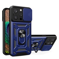 MG Maskica za iPhone 15 Pro, Hybrid Armor Camshield, plava