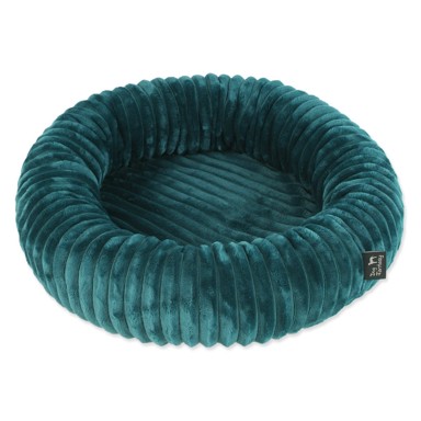 DOG FANTASY Krevet Stripe, Ø40 cm, tamno zeleni