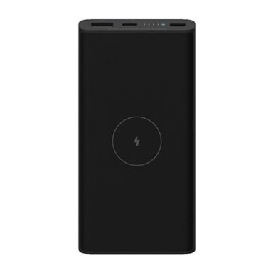 XIAOMI Powerbank prijenosni punjač MI, bežični, 10000 mAh, crni