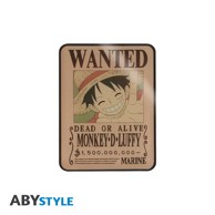 ONE PIECE Magnet Wanted Luffy