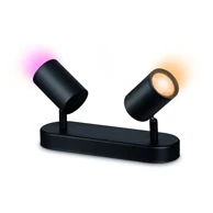 PHILIPS Wiz reflektor Imageo, 2x5 W, RGB, crna