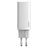 BASEUS Putni punjač, Quick Travel GaN2 Lite, USB-C, 65W, EU, bijeli