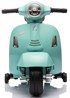 Skuter na akumulator Vespa, tirkizni