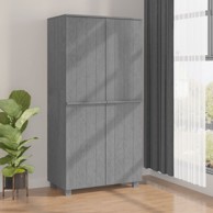 Ormar HAMAR 89x50x180 cm, tamnosiva