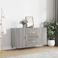 Komoda 100 x 36 x 60 cm, konstruirano drvo, sivi hrast sonoma