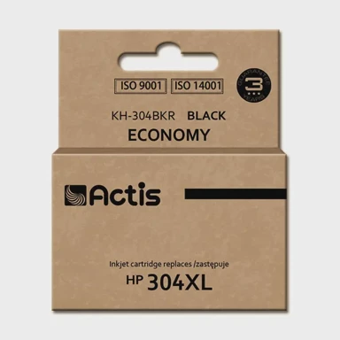 ACTIS Tinta za pisač KH-304BKR, zamjena za HP 304XL N9K08AE, premium, 20 ml, crna