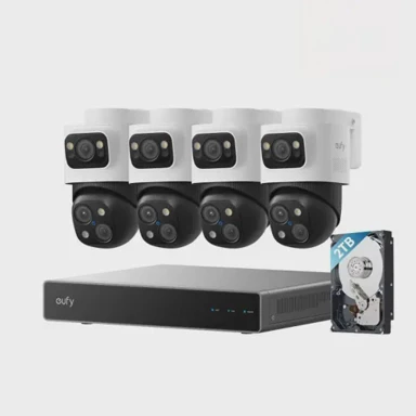 ANKER EUFY Security PoE NVR S4 Max nadzorni sustav, 16 MP, AI, 2 TB HDD