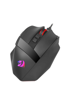 REDRAGON Gaming miš Rind M813 RGB, crni, žični, optički, 16000 DPI, 7 programabilnih tipki, 4D scroll, RGB osvjetljenje