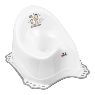 Kahlica Zebra s protukliznom podlogom, bijela