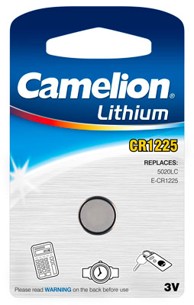 CAMELION Litijska dugmasta baterija CR1225, 1 kom