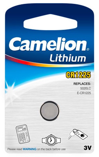 CAMELION Litijska dugmasta baterija CR1225, 1 kom