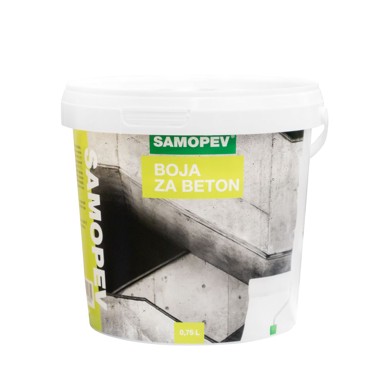 lSAMOPEV Premaz za beton BIJELA 0,75 l