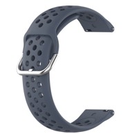 B-STRAP Silicone Dots remen za Huawei Watch GT/GT2 46mm, dark gray