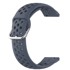 B-STRAP Silicone Dots remen za Huawei Watch GT/GT2 46mm, dark gray