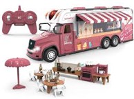 KAZOO Kamion na daljinsko upravljanje FC020, ice cream truck, rozi