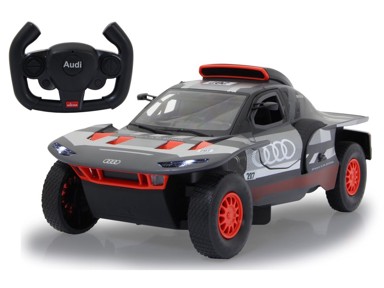 JAMARA Auto na daljinsko upravljanje Delux Audi RS Q e-tron E2, sivi 1:14