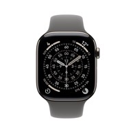 APPLE Pametni sat Watch Series 11 GPS + Cellular, titanijsko kućište 42 mm, prirodna, sivi remen