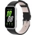 GS Kožna narukvica za Samsung Galaxy Fit 3, crna