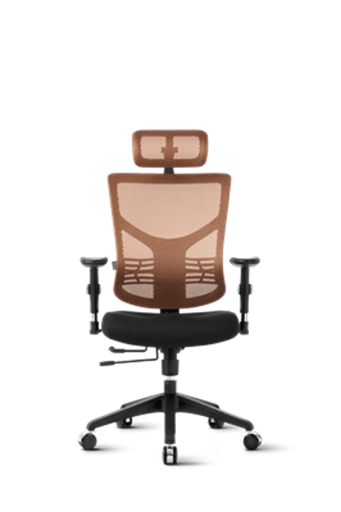 ERGOVISION Ergonomska uredska stolica Essent, narančasto-crna