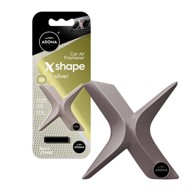 AROMA CAR Osvježivač zraka X Shape Silver