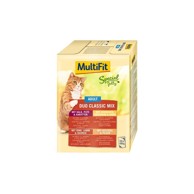 MULTIFIT Hrana za mačke Adult Special Duo Classic i povrće mix u želeu 12x100 g