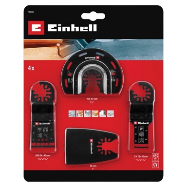 EINHELL Multi-tool set univerzalnih nastavaka, 4 u 1