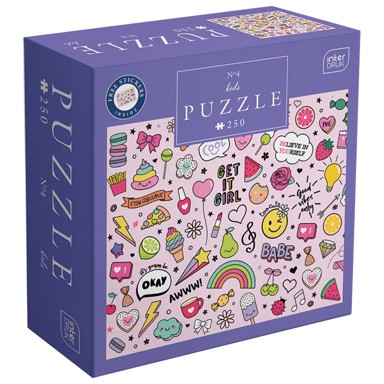 INTERDRUK Puzzle Kids 4 Icons, 250 kom