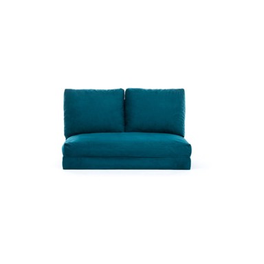 BALCAB HOME Petrolej zelena sklopiva sofa 120 cm Taida, 120x68x26 cm
