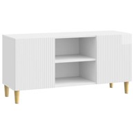 TV ormarić, dimenzije 102 x 34,5 x 50 cm, visoki sjaj, bijela