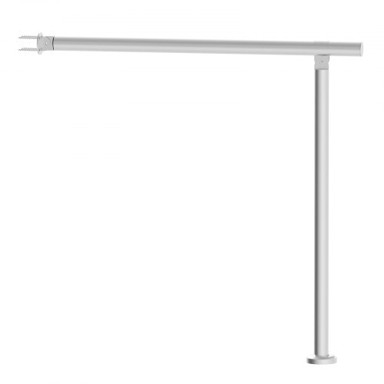 VEVOR Rukohvat, BX-80, 80 x 8 x 92,3 cm, srebrni