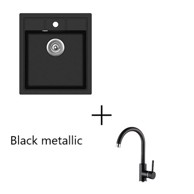 AQUASANITA Set sudoper + slavina Nova SQN100-W + SHR J