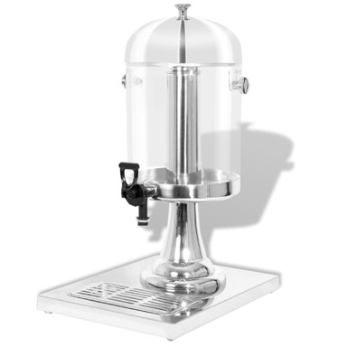 Dispenzer za sok, 8 L, nehrđajući čelik