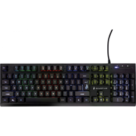 SUREFIRE Gaming tipkovnica KingPin X2, USB, AZERTY francuski raspored, crno-metalna