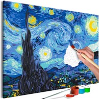 Slika za samostalno slikanje Van Gogh's Starry Night 60x40