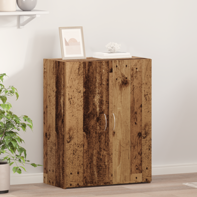 Uredski ormar, 60x32x77.5 cm, staro drvo