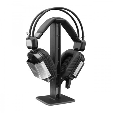 WHITE SHARK Stalak za slušalice Creek HDS-33, stolni, s 3M naljepnicom, crni