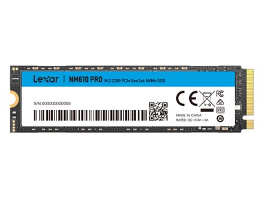 LEXAR SSD NM610 PRO LNM610P500G-RNNNG, 500 GB, M.2 2280, PCIe 3.0 x4, NVMe