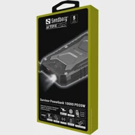 SANDBERG Powerbank prijenosni punjač Survivor, 10000mAh, 20W, bežični, crni