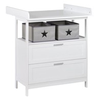 ROBA Bijela dječja komoda s promjenjivim stolom 75x100x87 cm Hamburg 