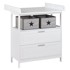 ROBA Bijela dječja komoda s promjenjivim stolom 75x100x87 cm Hamburg