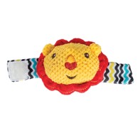 Plišana narukvica s zvečkom, 7cm