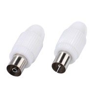 VIVANCO A/V Program coax na coax adapter Vivanco 48002