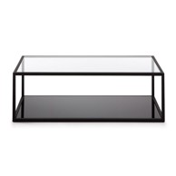 KAVE HOME Stolić za kavu Greenhill 110x60 cm crni