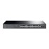 TP-LINK Switch, Easy Smart, 28-portni Gigabit Ethernet, 24× PoE+, 2× SFP, 1U, crna