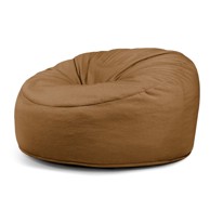 SLOWDOWN Smeđa vreća za sjedenje od bouclé tkanine Om 135 