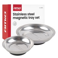 AMIO Set magnetnih posudica od nehrđajućeg čelika 110+150 mm 2 kom. AMIO-04916