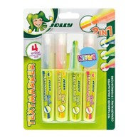 Dvobojni highlighter, 4 kom