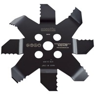 AUSONIA Disk za košnju, zagrtanje sa zupcima